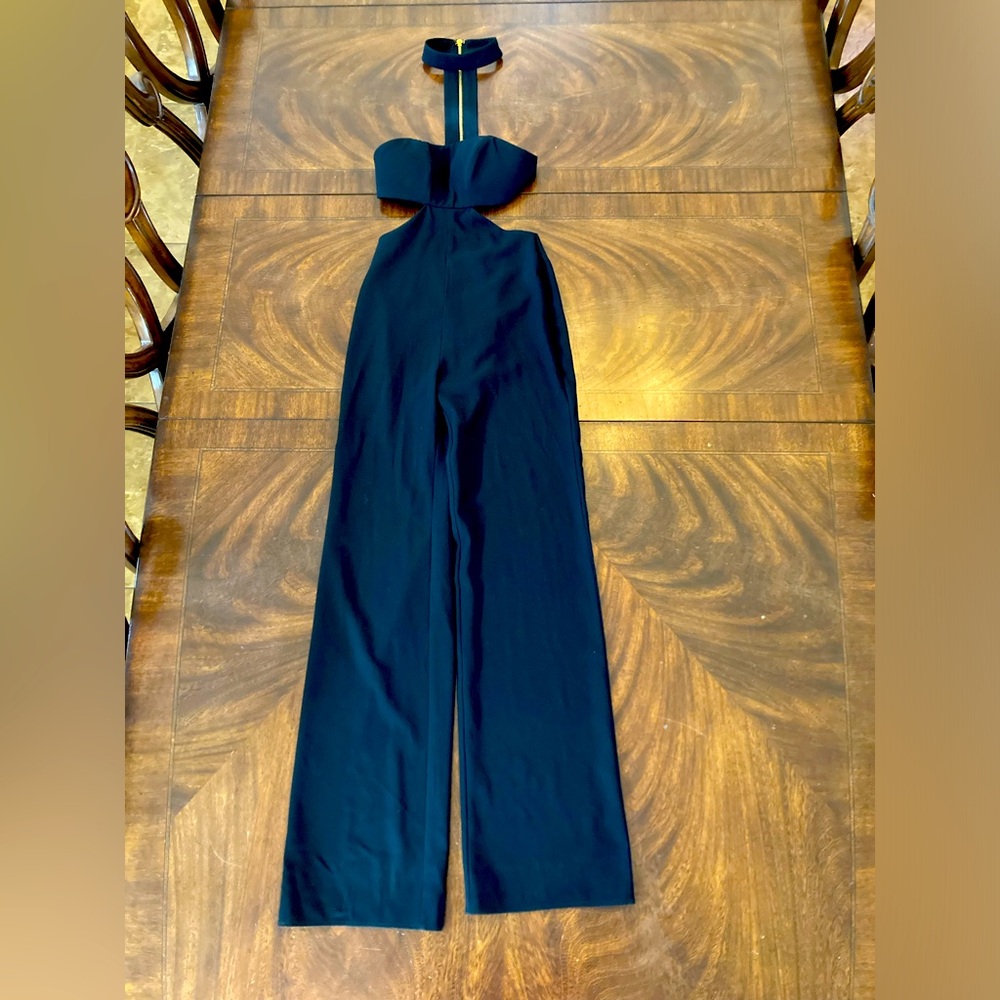 Black Bebe X Naven pant romper